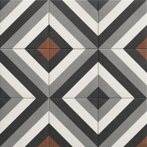 Trinity: Dublin Black Pattern